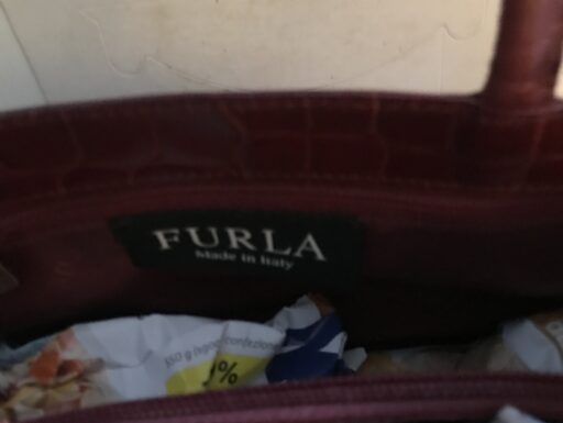 BORSA DI PELLE ORIGINALE "FURLA"