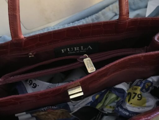 BORSA DI PELLE ORIGINALE "FURLA"