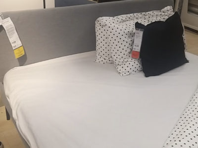 Letto matrimoniale Ikea mai usato