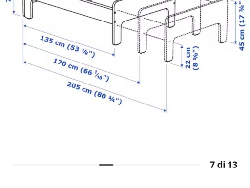 Letto SLAKT IKEA