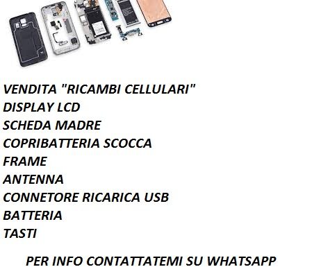 SCHEDA MADRE accessori ricambi cellulari PLURIMARCHE samsung