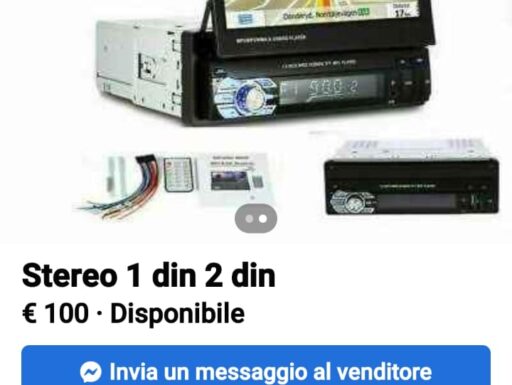 Stereo 1 din