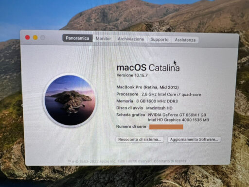 Mac Book pro retina