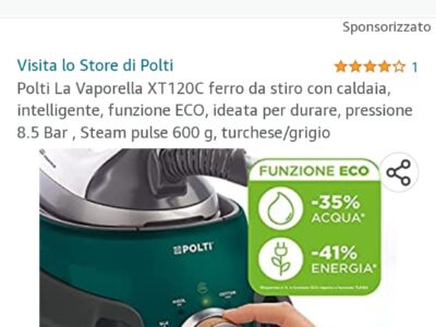 Ferro da stiro Polti la vaporella