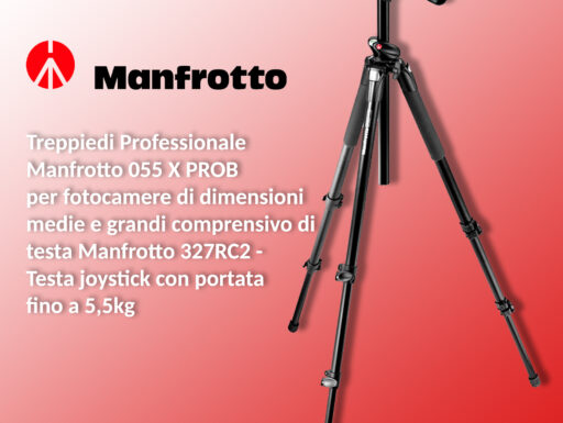 Treppiedi MANFROTTO PRO