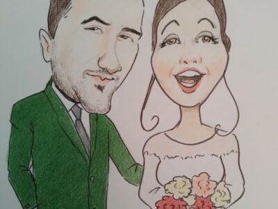 Ritratti e caricature a matrimoni ed altri eventi