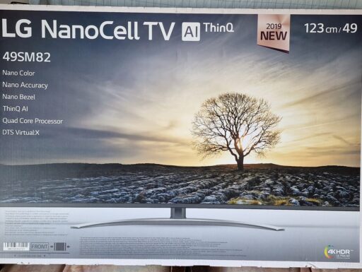 LG NANOCELL Smart Tv 49 Pollici 4K HDR atmos