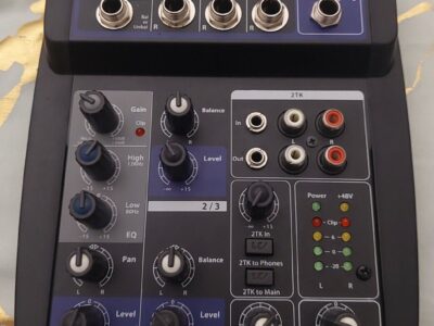 WHARFEDALE PRO CONNECT 502 RCA MIXER 5 CANALI