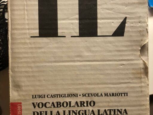 Vocabolario della lingua latina