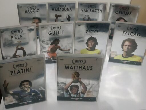 Cofanetto dvd i miti del calcio