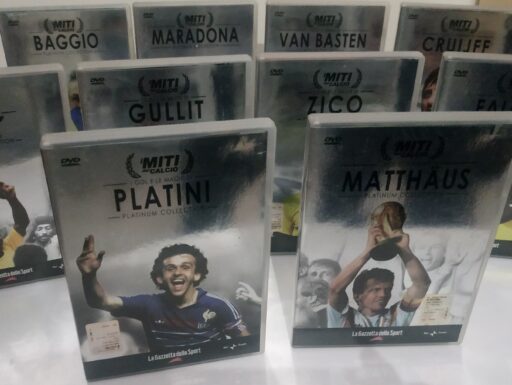 Cofanetto dvd i miti del calcio