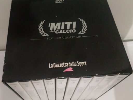 Cofanetto dvd i miti del calcio