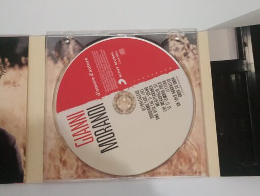 CD Gianni Morandi CD originale “d’amore d’autore”