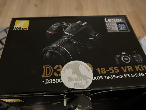 Fotocamera d3500 18-55 vr kit