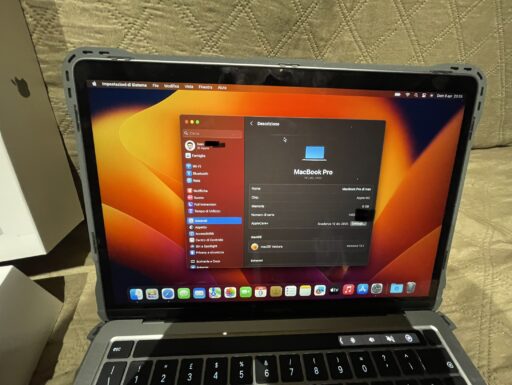 Apple MacBook Pro M2 13” ssd 512