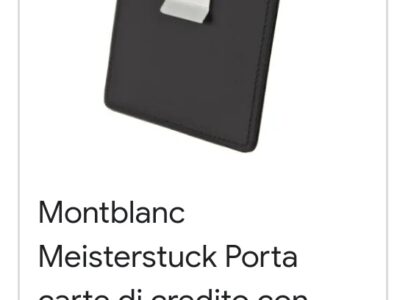 Montblanc Porta Carte di Credito