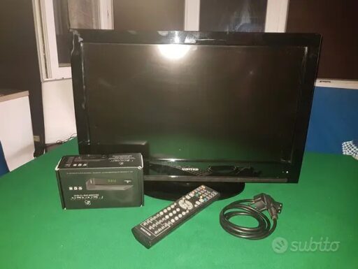 Tv lcd united 22″ tv dvb-t – ltw22x94db + Decoder