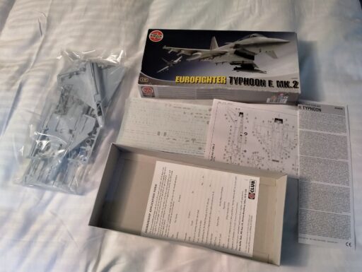 Airfix – Eurofighter Typhoon F. MK. 2 – Usato n A04036