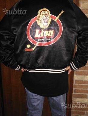 Jacket lion hokey , giubbino vintage anni 90