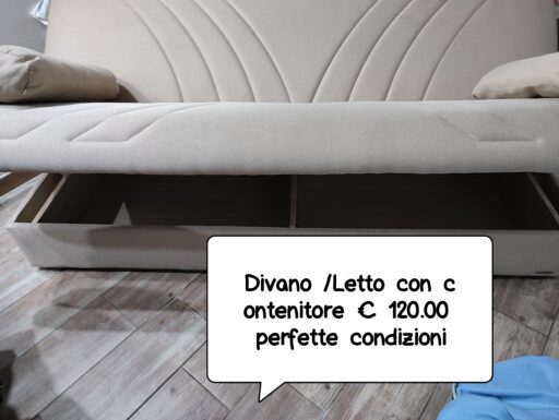 Divano/ letto e Armadio 2 ante