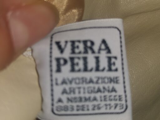 Completo vera pelle Gardini