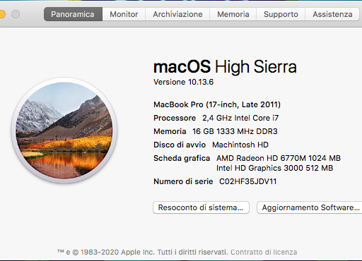 Mac Book Pro 17