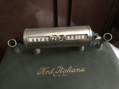 Porta bloc notes calendario perpetuo Ford italiana