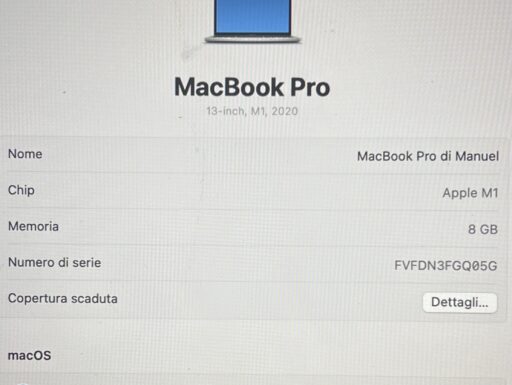 MacBook 13 pro