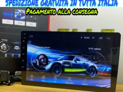 Autoradio 2din 10″ android cartablet + retrocamera/internet