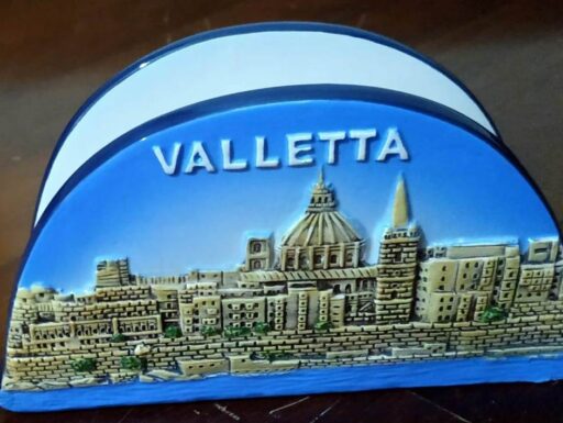 Porta tovaglioli souvenir malta