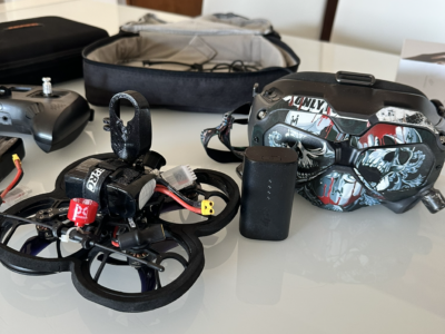 Drone fpv gepr cinelog 25 completo pronto al volo