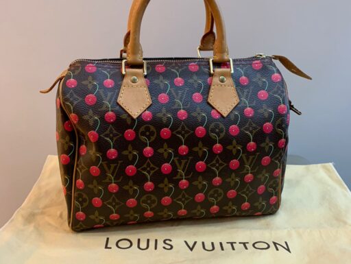 Borsa vuitton speedy cherry edizione limitata