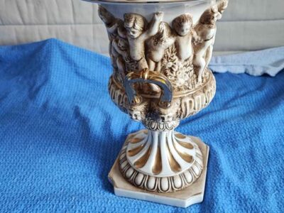 Jarron de porcelana italiana 40cm