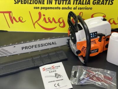 Motosega a scoppio 2 tempi 52cc