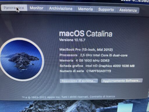 Macbook pro 13”