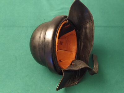 Casco d’epoca da motociclista