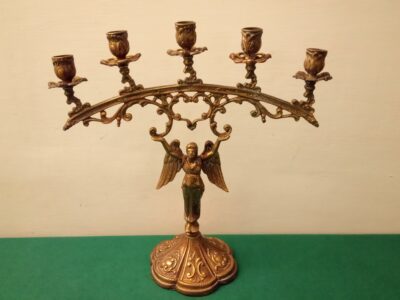 Candelabro ottone d’epoca