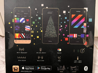 Luci 250 led multicolore app natale regolabile disegni