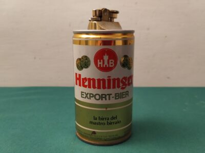 Accendino lattina birra henninger