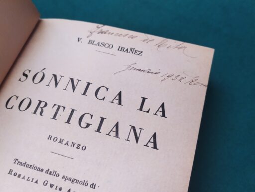 Libri d’epoca datati 1930/1943/1956/1958