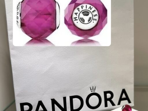 Pandora charm rossi collezione essence happiness felicità