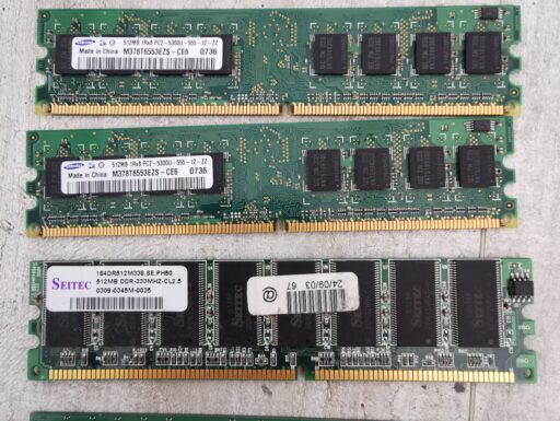 5 banchi di ram, per computer desktop