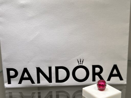 Pandora charm rossi collezione essence happiness felicità