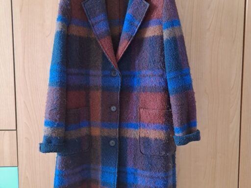 Cappotto tartan gallo