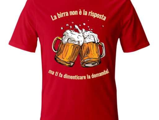 T-shirt birra vari colori!