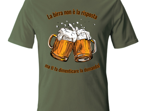 T-shirt birra vari colori!