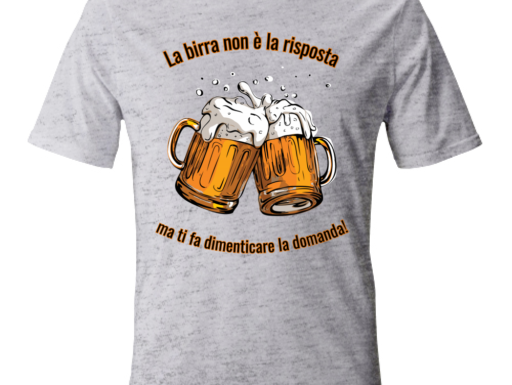 T-shirt birra vari colori!