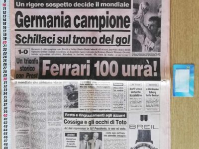 Gazzetta dello sport 09/07/1990 germania campione del mondo