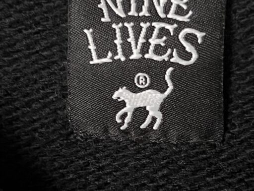 Maglione nine lives uomo s nero caldo scollo a v nuovo