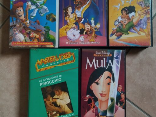 Video cassette della walt disney originali